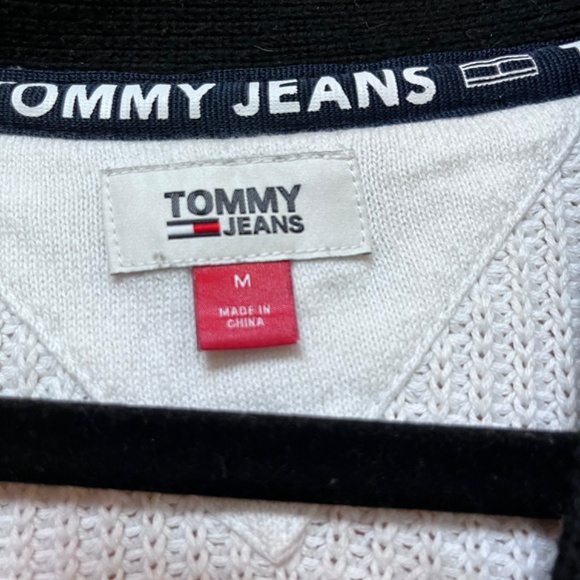 Thom Browne look alike Tommy Jeans size M knit button up cardigan - Picture 3 of 3